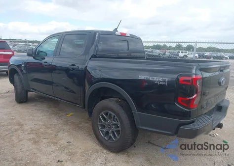 2025 Ford Ranger Xlt from USA, damaged, VIN 1FTER4HP6SLE15409